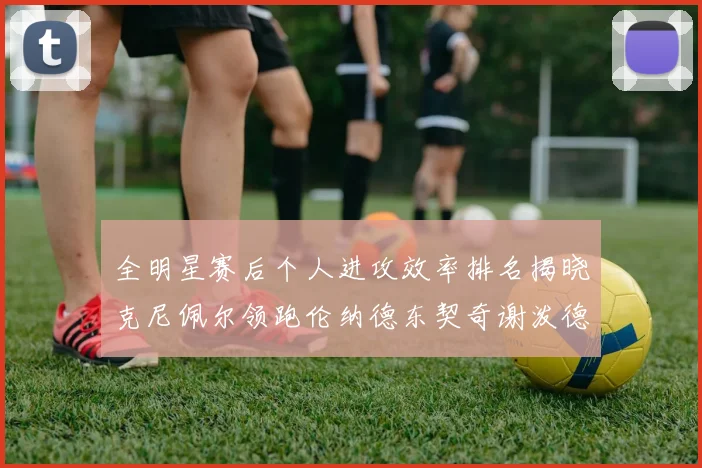 全明星赛后个人进攻效率排名揭晓克尼佩尔领跑伦纳德东契奇谢泼德紧随其后